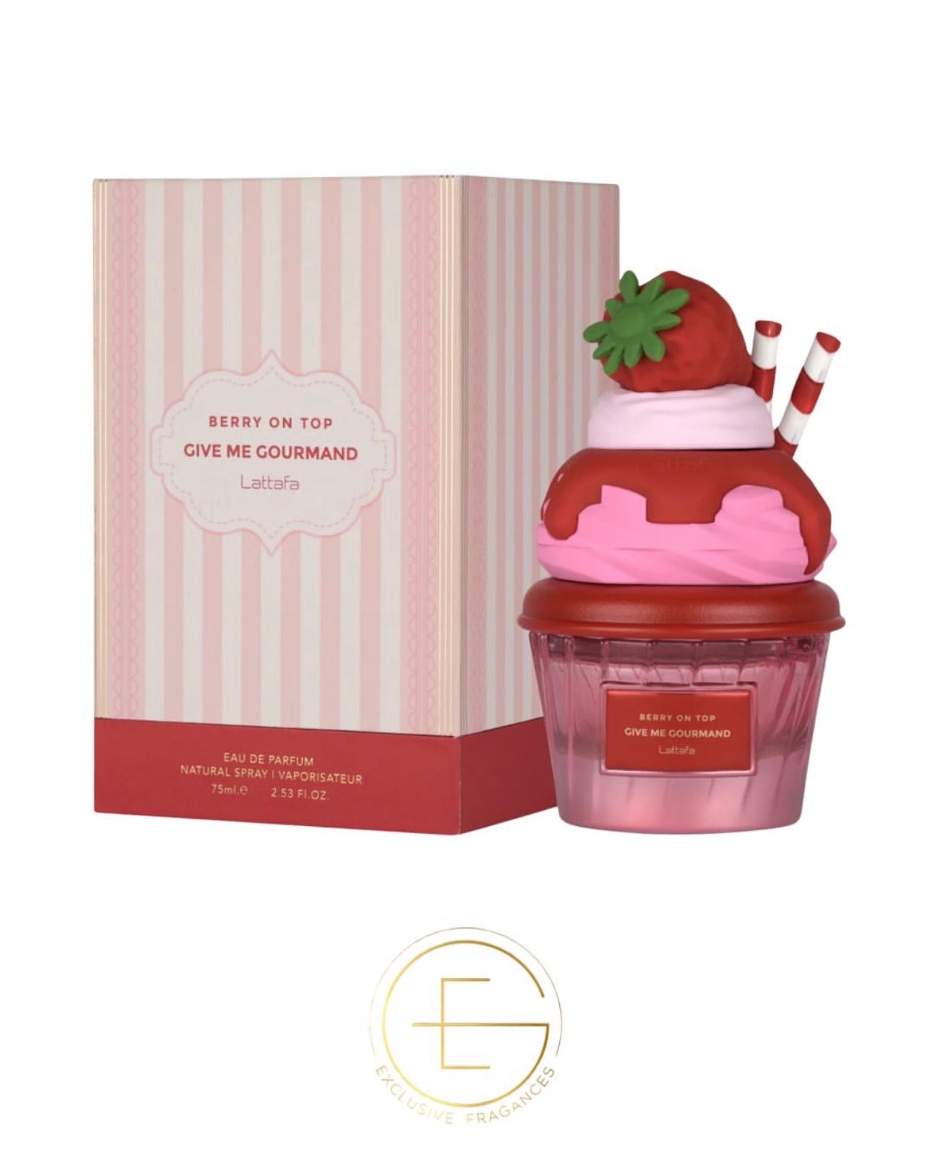 Lattafa Give Me Gourmand Berry On Top