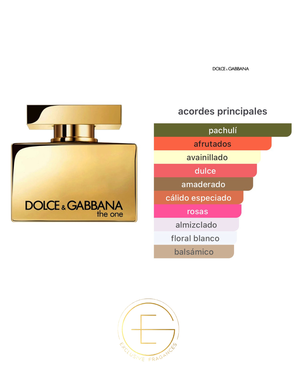 Dolce & Gabbana The One Gold Dama