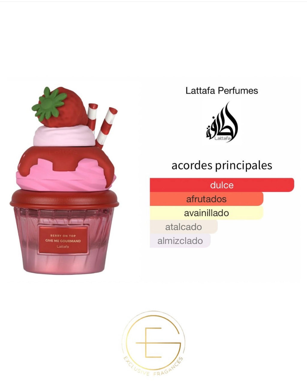 Lattafa Give Me Gourmand Berry On Top