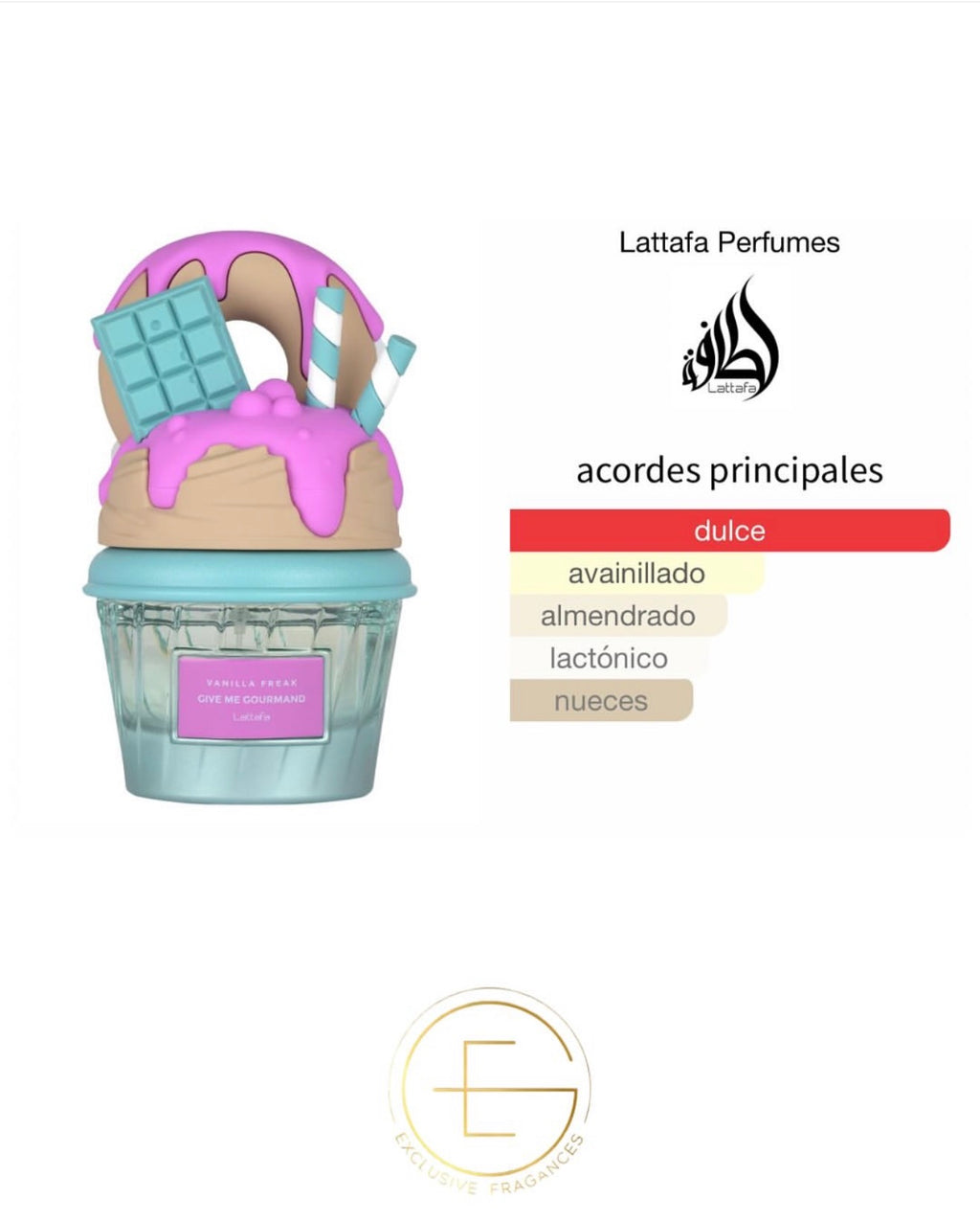 Lattafa Give Me Gourmand Vanilla Freak
